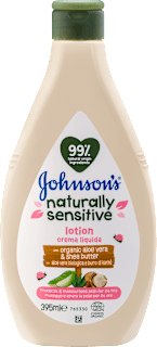 naturally sensitive dečiji losion za telo - organska aloe vera i shea puter Johnson's baby