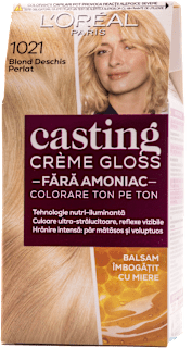 Vopsea păr 1021 blond deschis L'ORÉAL PARiS CASTING Crème Gloss