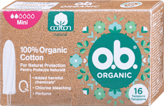 Organic Mini- tamponi o.b.