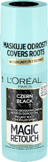 Spray do retuszu odrostów, Czerń L'ORÉAL PARiS MAGIC RETOUCH