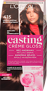 Hajszínező, jeges gesztenye 415 L'ORÉAL PARiS CASTING Crème Gloss