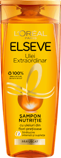 Şampon pentru păr uscat ulei extraordinar L'ORÉAL PARiS ELSEVE