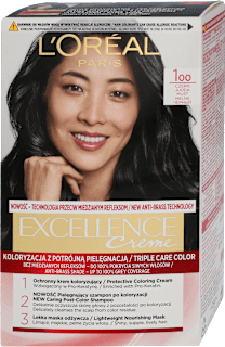 Farba do włosów 1 Czerń L'ORÉAL PARiS EXCELLENCE Creme