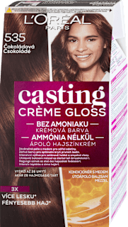 Farba na vlasy - 535 čokoládová L'ORÉAL PARiS CASTING Crème Gloss