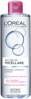 Acqua micellare con acqua purificata e glicerina per pelli sensibili L'ORÉAL PARiS