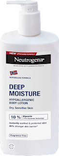 Hydratačné telové mlieko na citlivú pokožku Deep Moisture Neutrogena