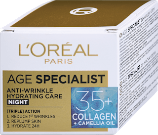 Nočna vlažilna krema proti gubam Age Specialist 35+ L'ORÉAL PARiS
