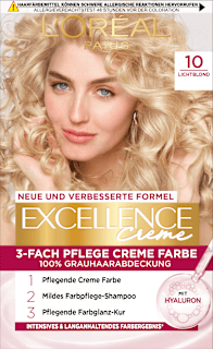 Haarfarbe 10 Lichtblond L'ORÉAL PARiS EXCELLENCE Creme