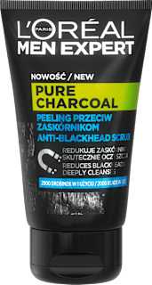 Peeling przeciw zaskórnikom Pure Charcoal L'ORÉAL PARiS MEN EXPERT
