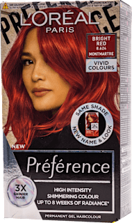 Боя за коса VIVID COLOURS, Nr.8.624 Bright Red L'ORÉAL PARiS PRÉFÉRENCE