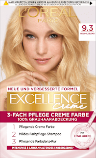 Haarfarbe 9.3 Hellgoldblond L'ORÉAL PARiS EXCELLENCE Creme