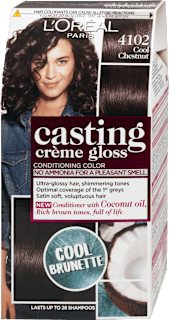 Vopsea păr 410 şaten glaciar L'ORÉAL PARiS CASTING Crème Gloss