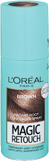 Sprej za prekrivanje sivega narastka Brown L'ORÉAL PARiS MAGIC RETOUCH