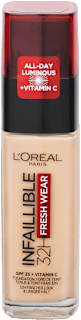 Alapozó Infallible 32H Freshwear - Nr. 120 Vanilla L'ORÉAL PARiS