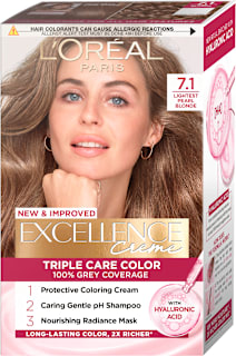 Boja za kosu - 7.1 Ash Blonde L'ORÉAL PARiS EXCELLENCE Creme