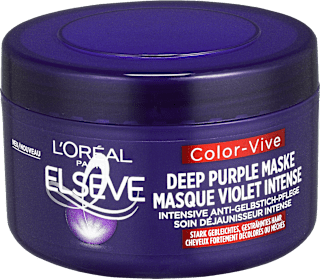Hĺbková maska na vlasy proti žltým tónom Color-Vive Deep Purple L'ORÉAL PARiS ELSEVE