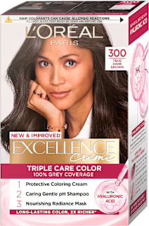Boja za kosu - 300 True Dark Brown L'ORÉAL PARiS EXCELLENCE Creme