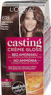 Farba do włosów 618 Waniliowa Mokka L'ORÉAL PARiS CASTING Crème Gloss