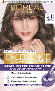 Excellence Cool Creme Haarfarbe - Nr. 6.11 Ultra Kühles Dunkelblond L'ORÉAL PARiS EXCELLENCE Creme