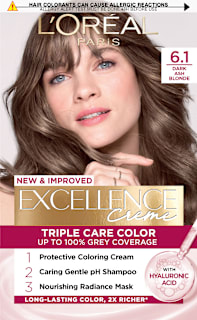 Vopsea de păr permanentă cu amoniac 6.1 L'ORÉAL PARiS EXCELLENCE Creme