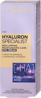 Szemkörnyékápoló, hyaluron specialist L'ORÉAL PARiS