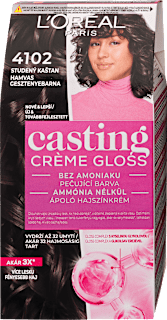 Hajszínező, jeges csokoládé 410 L'ORÉAL PARiS CASTING Crème Gloss