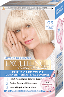 Boja za kosu - 03 Ultra-Light Ash Blonde L'ORÉAL PARiS EXCELLENCE Creme