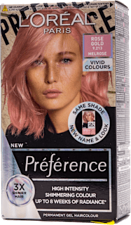 Boja za kosu – Vivid Colours Rose Gold 9.213 Melrose L'ORÉAL PARiS PRÉFÉRENCE