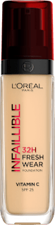 Infaillible 32H Fresh Wear fond de ten 125 Natural Beige L'ORÉAL PARiS