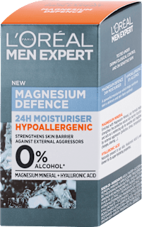 Denný pleťový krém Magnesium Defence Hypoallergenic L'ORÉAL PARiS MEN EXPERT