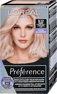 Vopsea permanentă 9.12 L'ORÉAL PARiS PRÉFÉRENCE