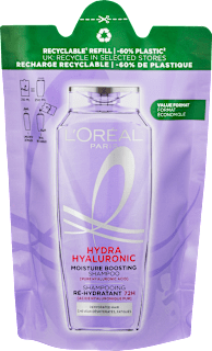 Hydratačný šampón na vlasy Hyaluron Plump 72H - náhradná náplň L'ORÉAL PARiS