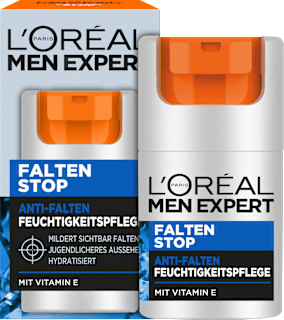 Gesichtscreme Anti-Falten, Feuchtigkeitspflege mit Vitamin E L'ORÉAL PARiS MEN EXPERT