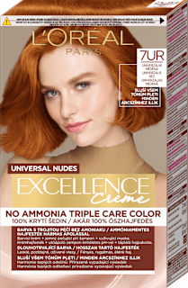 Universal Nudes barva na vlasy 7UR měděná L'ORÉAL PARiS EXCELLENCE Creme