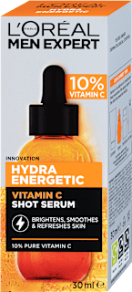 pleťové sérum Hydra Energetic Vitamín C L'ORÉAL PARiS MEN EXPERT