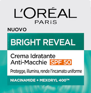 Bright Reveal Crema idratante anti-macchie con SPF50 L'ORÉAL PARiS