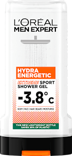 Sprchovací gél Hydra Energetic Extreme Sport -3,8°C L'ORÉAL PARiS MEN EXPERT