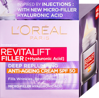 Revitalift filler arckrém spf50 L'ORÉAL PARiS REVITALIFT