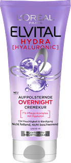 Hydra Hyaluronic Aufpolsternde Overnight Cremekur L'ORÉAL PARiS ELVITAL