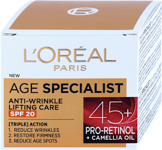 Age Specialist dnevna krema za lice SPF 20, 45+ L'ORÉAL PARiS AGE PERFECT
