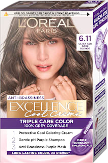 Boja za kosu – 6.11 Ultra Ash Dark Blond L'ORÉAL PARiS EXCELLENCE Creme