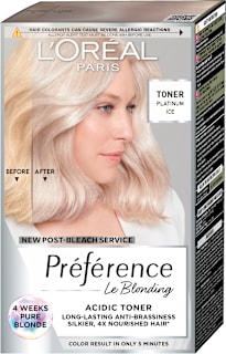 Тонер за коса Preference - Platinum Ice L'ORÉAL PARiS PRÉFÉRENCE