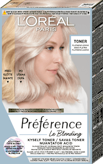 Kiszőkítés utáni árnyaló, jeges platina L'ORÉAL PARiS PRÉFÉRENCE
