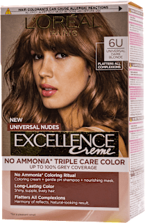 Boja za kosu UNIVRSAL NUDES – 6U UNIVERSAL DARK BLONDE L'ORÉAL PARiS EXCELLENCE Creme