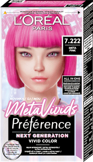 Metavivids vopsea semi-permanentă 7.222 Meta Pink L'ORÉAL PARiS PRÉFÉRENCE