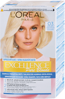 Farba na vlasy Pure Blond - 03 ultra svetlá popolavá blond L'ORÉAL PARiS EXCELLENCE Creme