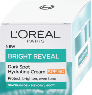 Hydratačný denný krém proti tmavým škvrnám Bright Reveal Dark Spot SPF 50 L'ORÉAL PARiS