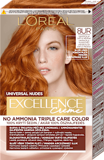 Farba na vlasy Universal Nudes - 8UR univerzálna svetlá medená L'ORÉAL PARiS EXCELLENCE Creme