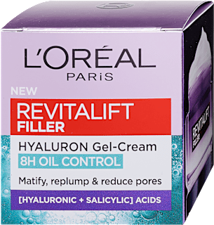 Hialuronsavas feltöltő gél-krém zsíros és kombinált bőrre L'ORÉAL PARiS REVITALIFT