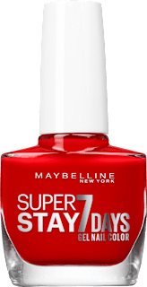 Nagellack Super Stay Forever Strong 7 Days 008 Rouge Passion Passionate Red MAYBELLINE NEW YORK